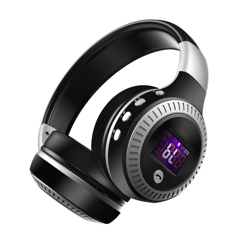Bluetooth Stereo Headphones with Memory Card Slot